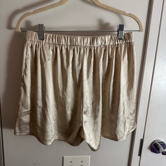 BUNDLE OF 2 Silk Lace Trim Shorts - Picture 5 of 9